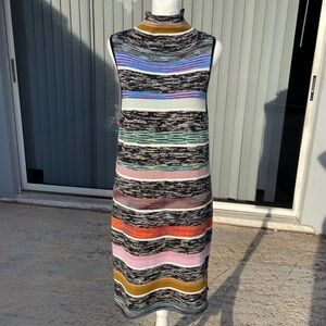 Anthropologie Multicolor Striped Tunic